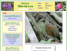 Tablet Screenshot of mae-da-lua.org